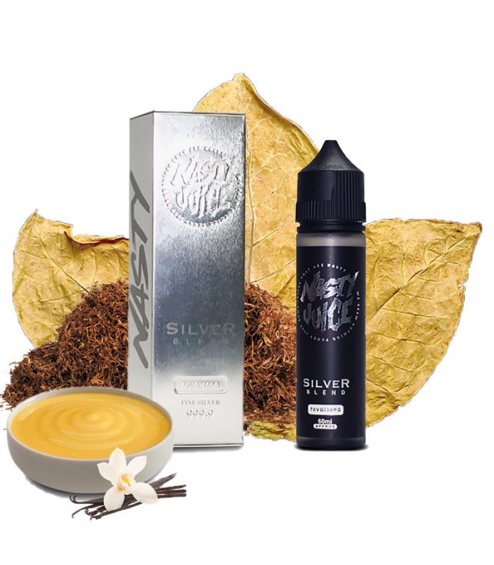 nasty tobacco series siver blend - Nasty Juice Tobacco Series – Silver Blend