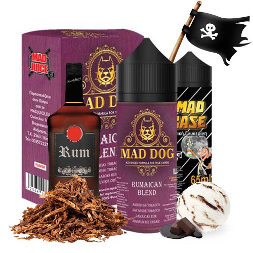 mad juice rumaican blend 20ml 100ml  - Mad Dog - Rumaican Blend