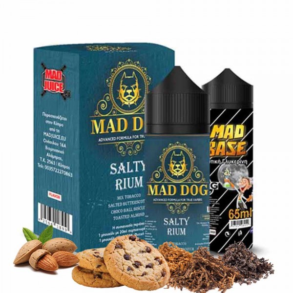 mad juice salty rium 20ml 100ml  - Mad Dog - Salty Rium