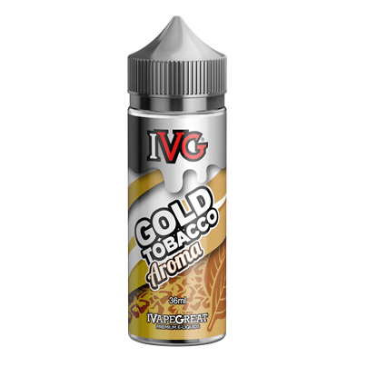Flavor Shots IVG GOLD TOBACCO 36ml to 120ml - Flavor Shots IVG GOLD TOBACCO (36ml to 120ml)
