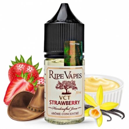 ripe vapes vct strawberry concentrate 30ml - VCT Strawberry Ripe Vapes