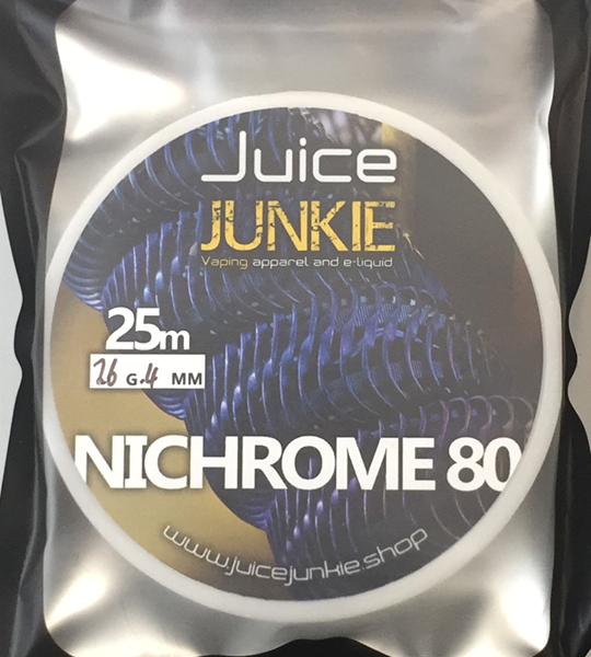 26g n 540x600 - Juice Junkie 32G 0.2MM NICHROME 80 - 100M