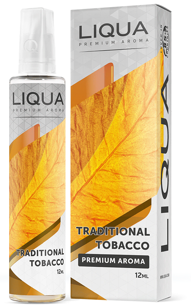 Liqua 12ml GR traditional tobacco - Traditional Tobacco LIQUA