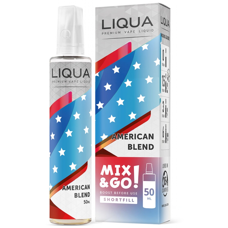 e liquid mix go american blend - American Blend LIQUA